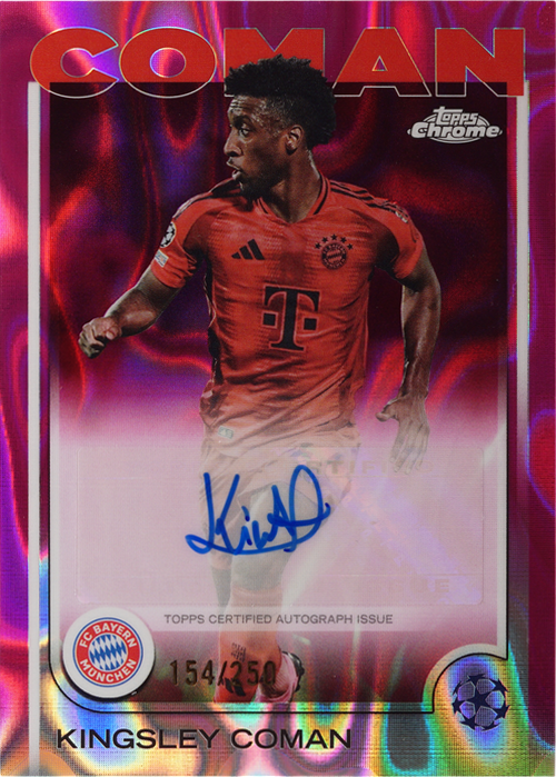 Kingsley Coman trading card