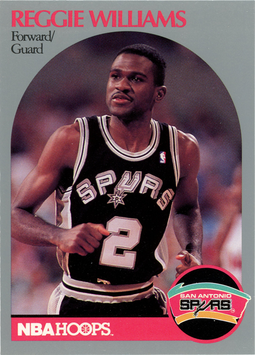 Reggie Williams trading card