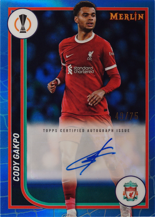 Cody Gakpo trading card
