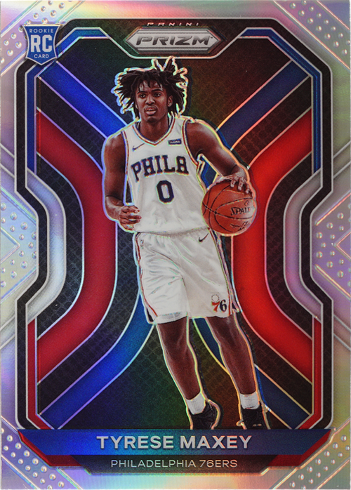 Tyrese Maxey trading card