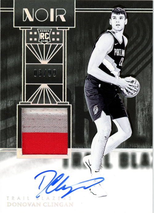 Donovan Clingan trading card