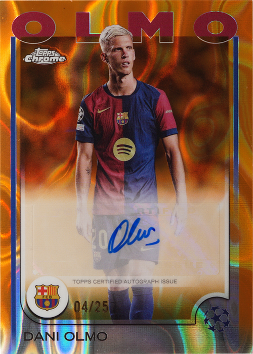 Dani Olmo trading card