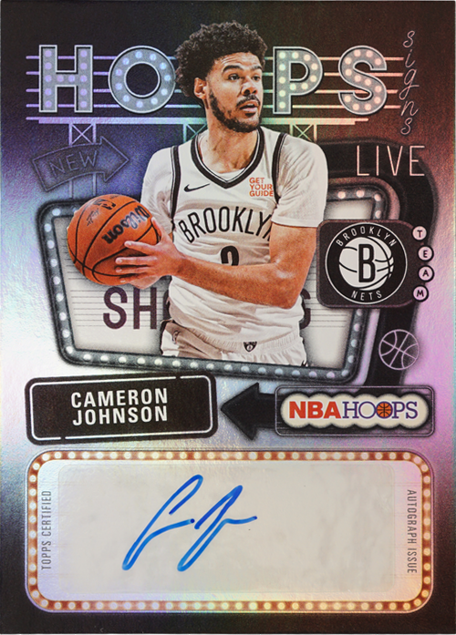 Cameron Johnson trading card