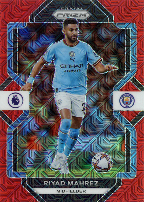 Riyad Mahrez trading card
