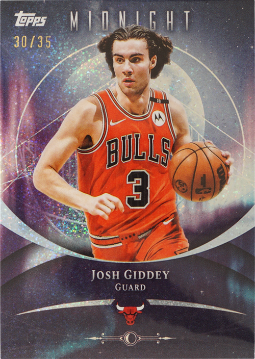 Josh Giddey trading card