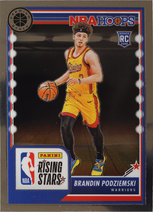 Brandin Podziemski trading card