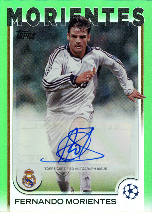 Fernando Morientes trading card