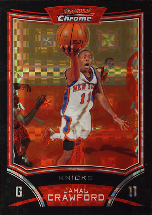 Jamal Crawford trading card