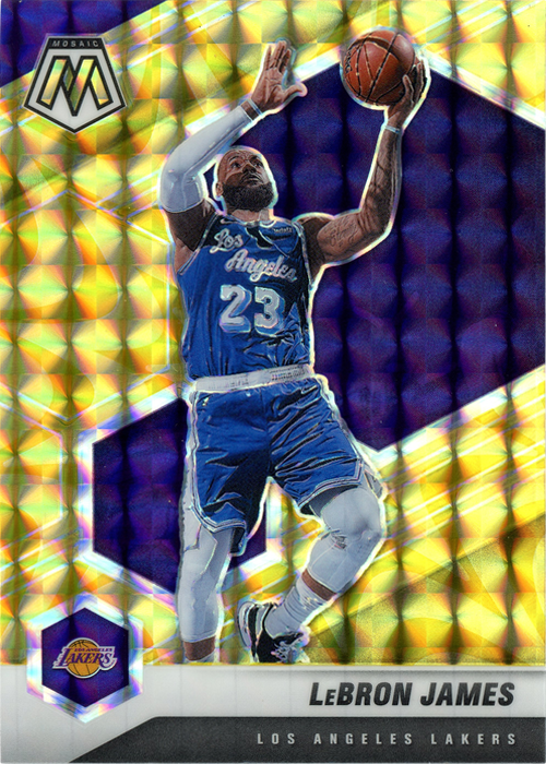 LeBron James trading card