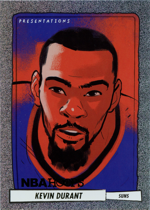 Kevin Durant trading card