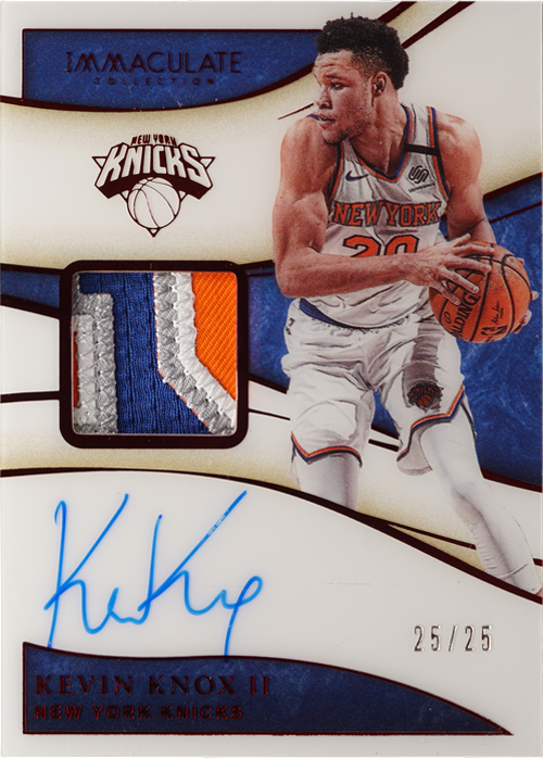 Kevin Knox II trading card