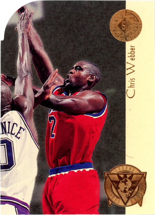 Chris Webber trading card