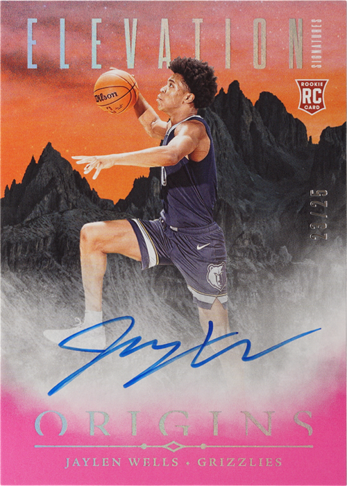 Jaylen Wells trading card