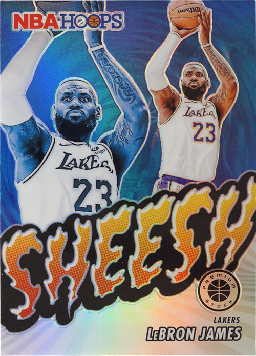 LeBron James trading card