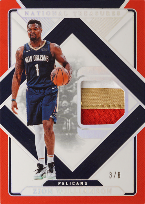 Zion Williamson trading card