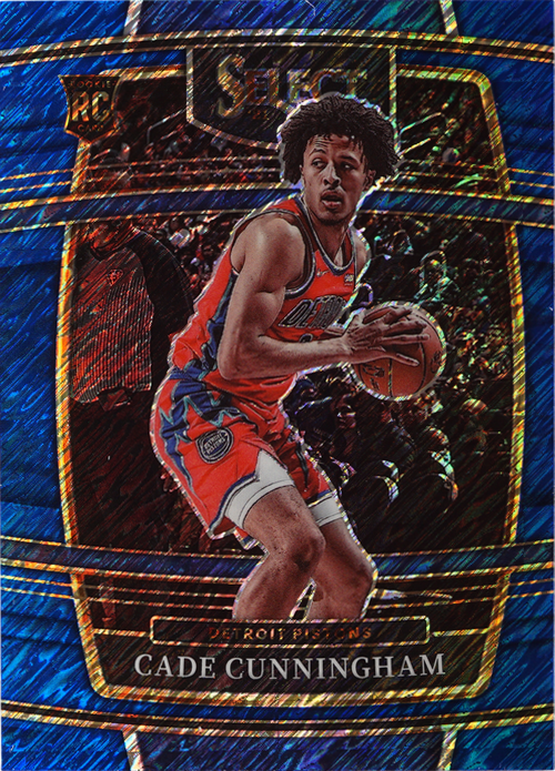 Cade Cunningham trading card