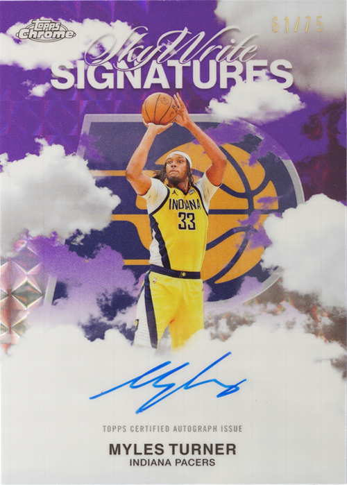 Myles Turner trading card