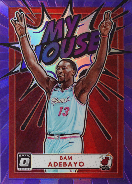 Bam Adebayo trading card