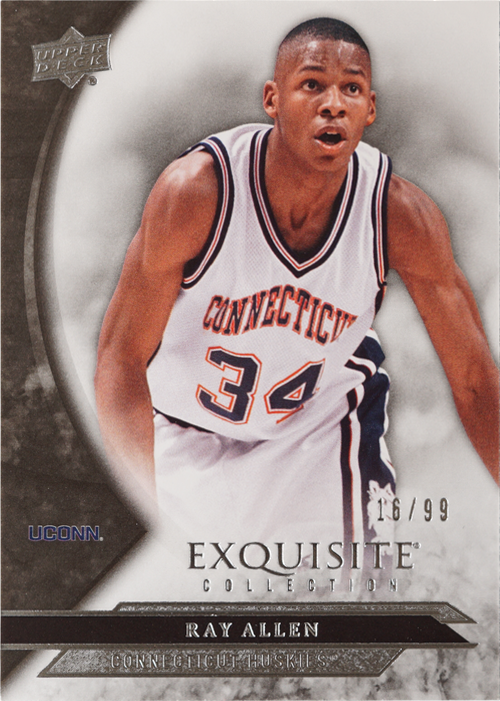 Ray Allen trading card
