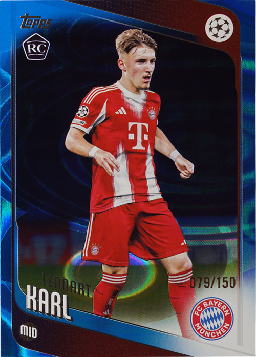 Lennart Karl trading card