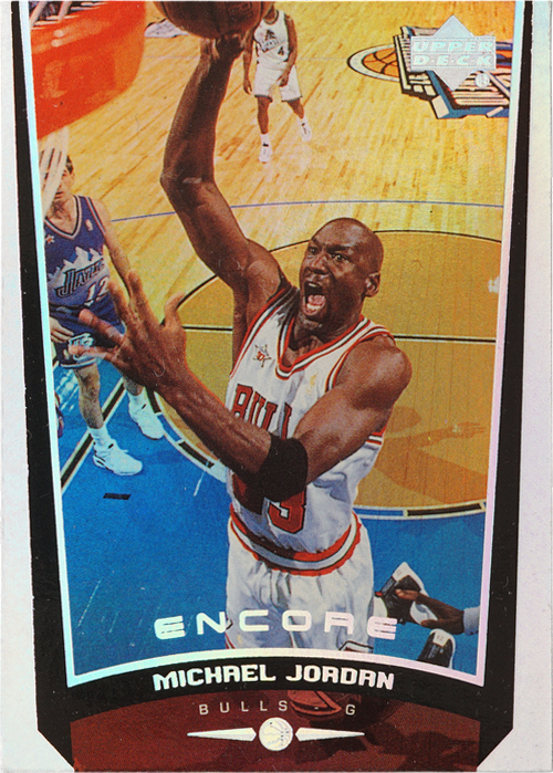 Michael Jordan trading card