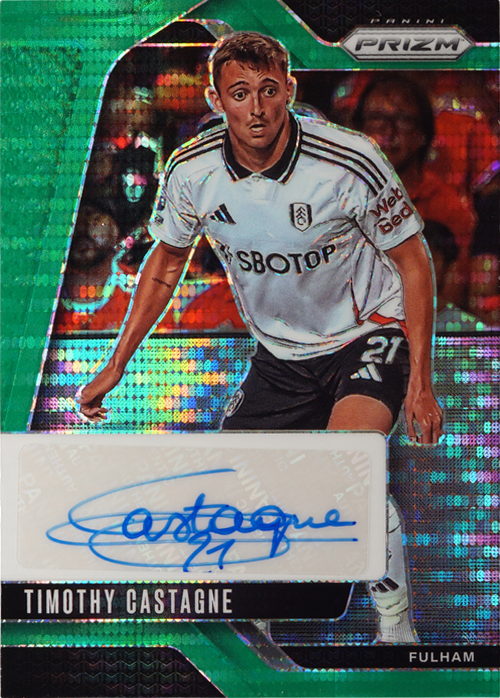 Timothy Castagne trading card