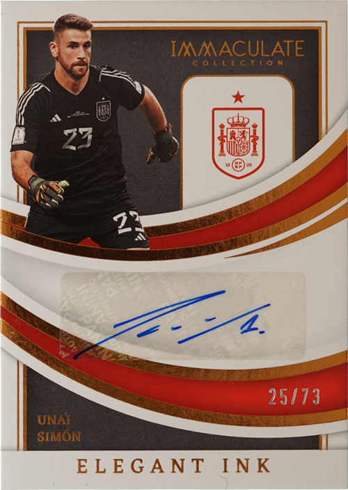 Unai Simon trading card