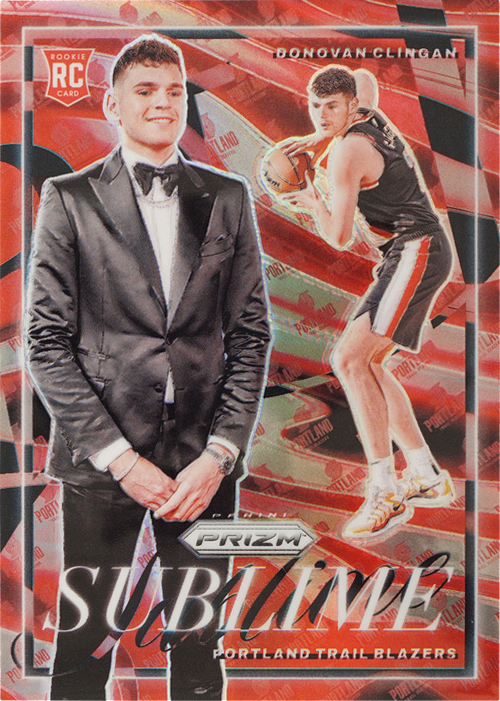 Donovan Clingan trading card