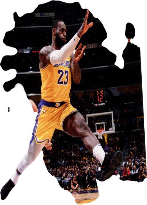 LeBron James trading card