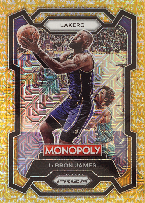 LeBron James trading card