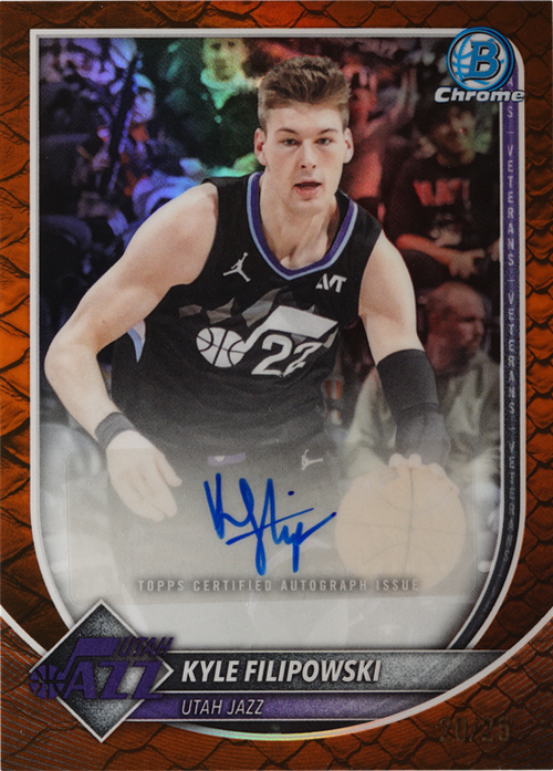 Kyle Filipowski trading card