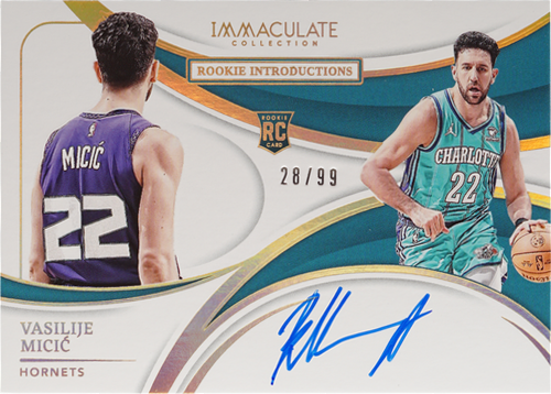 Vasilije Micic trading card