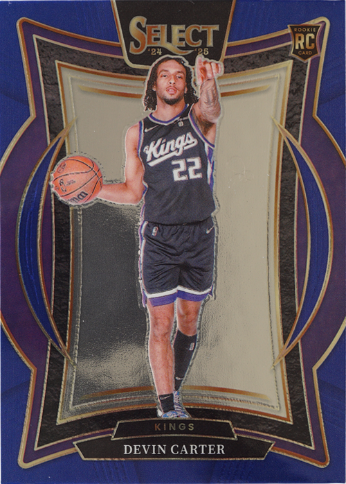 Devin Carter trading card