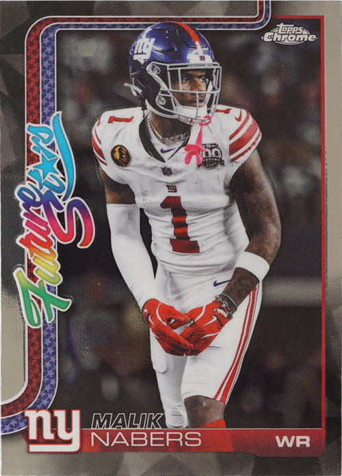 Malik Nabers trading card