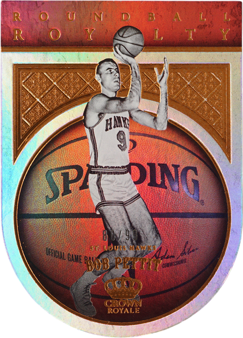 Bob Pettit trading card