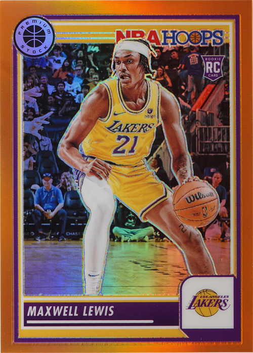 Maxwell Lewis trading card