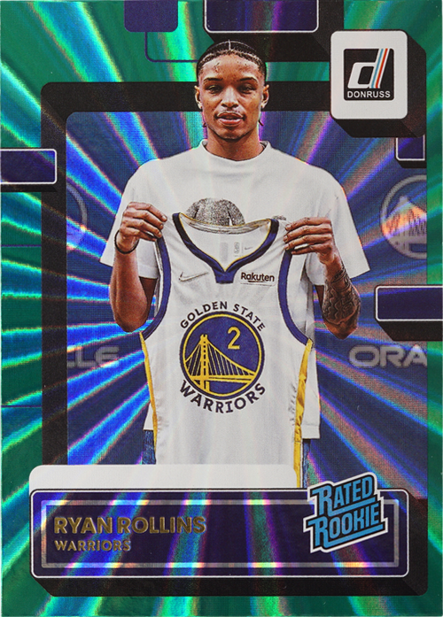 Ryan Rollins trading card