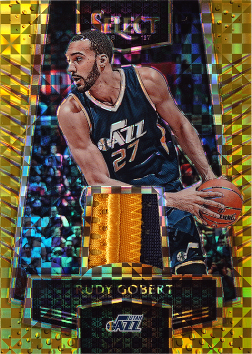 Rudy Gobert trading card
