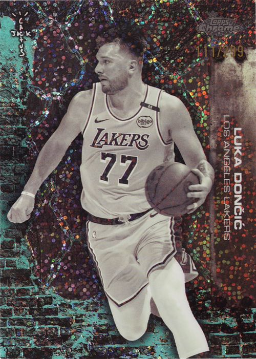 Luka Dončić trading card