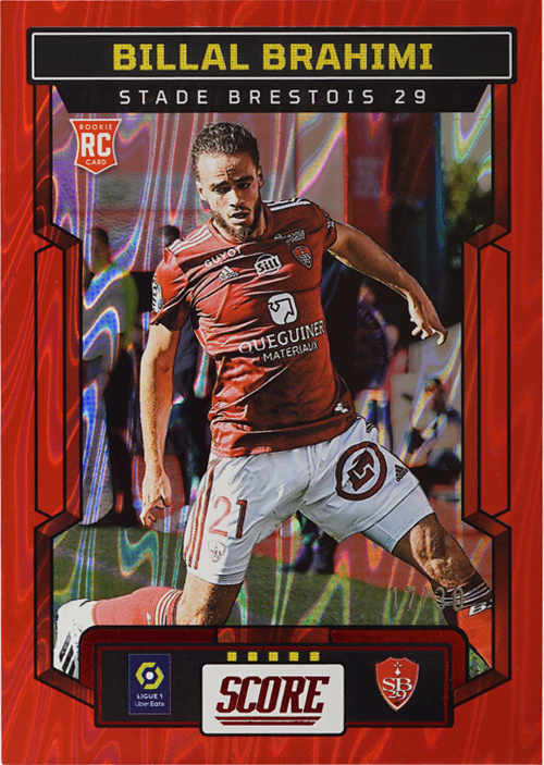 Billal Brahimi trading card