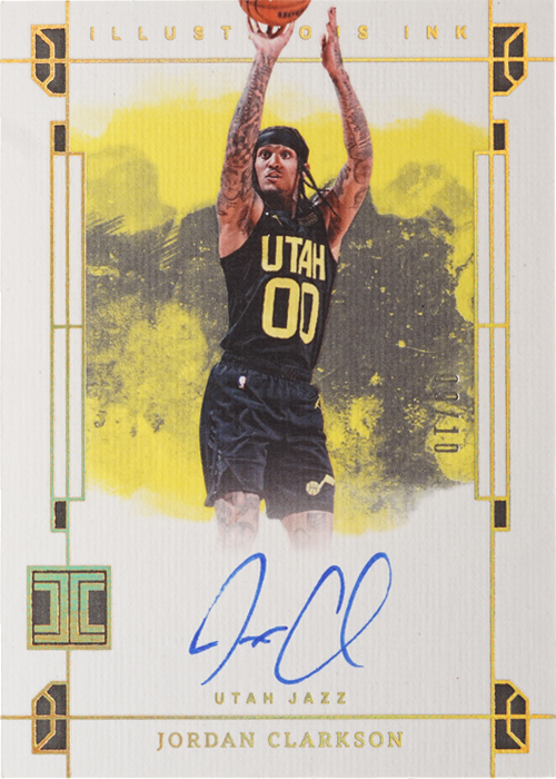 Jordan Clarkson trading card