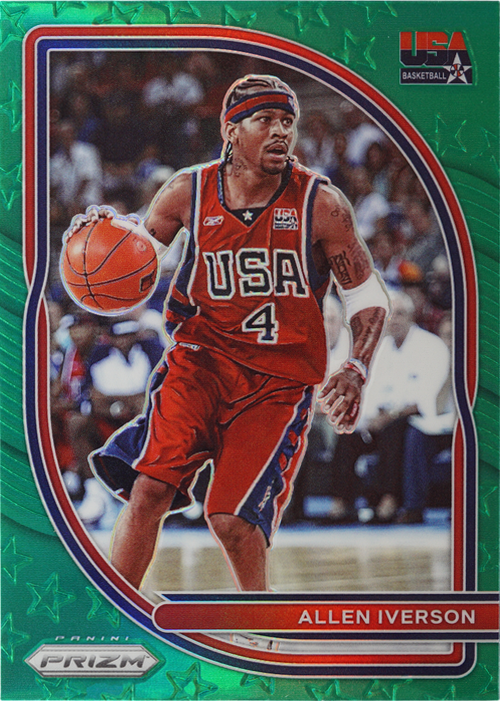 Allen Iverson trading card
