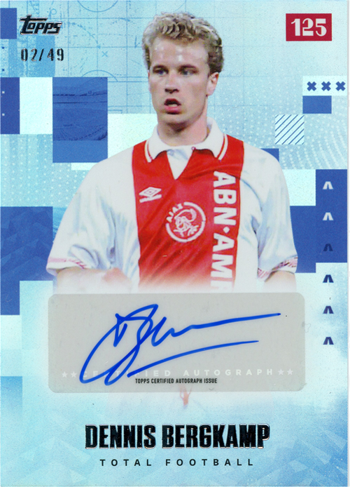 Dennis Bergkamp trading card