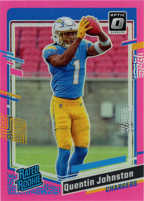 Quentin Johnston trading card