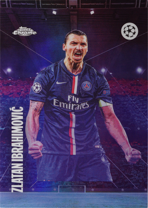 Zlatan Ibrahimović trading card