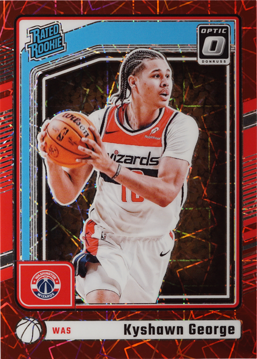 Kyshawn George trading card