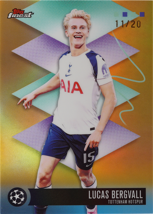 Lucas Bergvall trading card