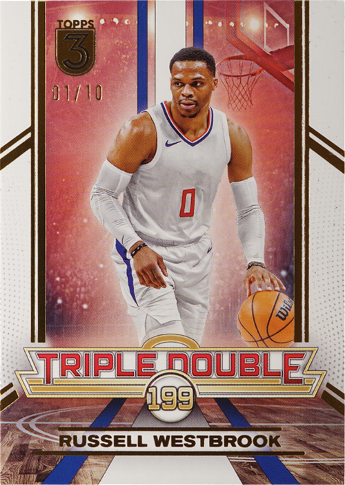 Russell Westbrook trading card