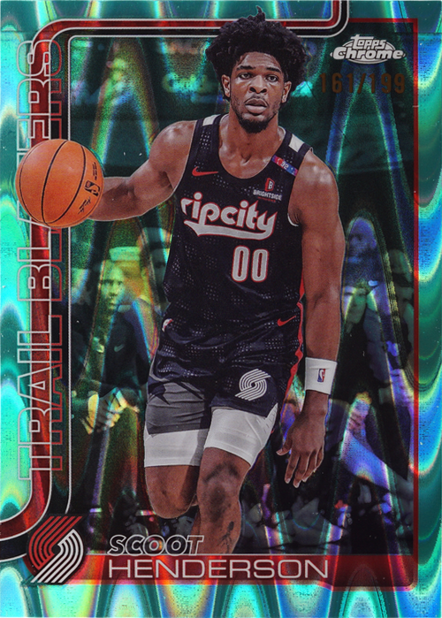 Scoot Henderson trading card