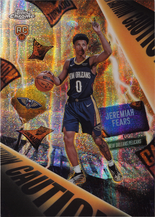 Jeremiah Fears trading card